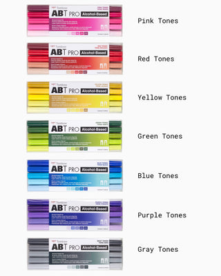 ABT PRO Alcohol-Based Art Marker 5 Pack