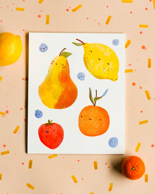 Fruit Family Art Print