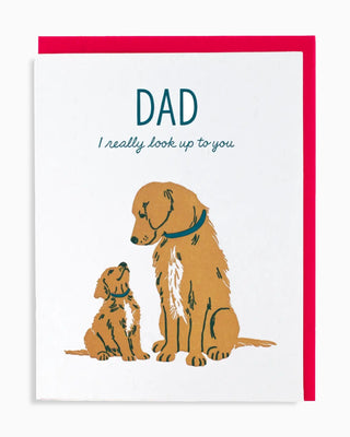 Golden Retrievers Father's Day Greeting Card