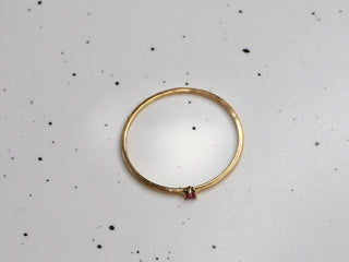 Tiny Ruby Ring