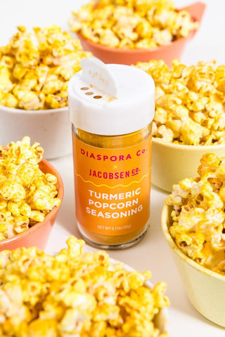 Jacobsen x Diaspora Turmeric Popcorn Seasoning