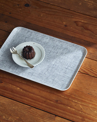 Medium Coated Linen Tray, Jesse