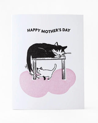 Mother's Day Cats Greeting Card