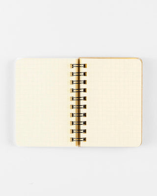 Rollbahn Spiral Notebook Pocket Memo - Yellow