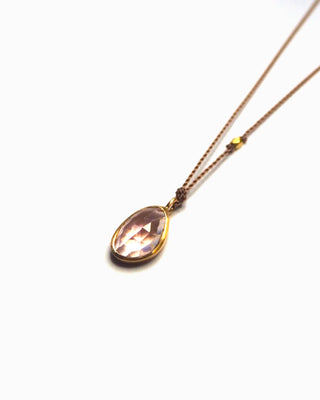 Tourmaline 14k Gold Necklace