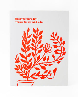 Wild Side Father's Day Greeting Card