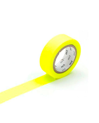 MT Washi Tape, Neon Yellow